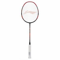 LI-NING Air-Force 77 G3 Badminton Racquet (Black/Red/Orange, Unstrung)