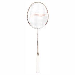 LI-NING Air-Force 79 G3 Badminton Racquet (White/Gold/Red, Strung)