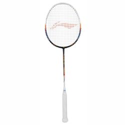 LI-NING Air-Force 80 Lite Badminton Racquet (Black/White, Unstrung)