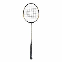 Apacs Feather Weight 55 Badminton Racquet (Unstrung, Black/Gold)