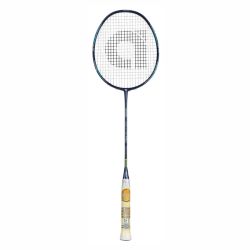 APACS Hard Hitter Pro Badminton Racquet (Unstrung, Navy Glossy)