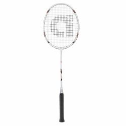 APACS Force 80 Badminton Racquet (Unstrung, White)