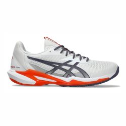 ASICS Solution Speed FF3 Tennis Shoes (White/Greyish Purple) 