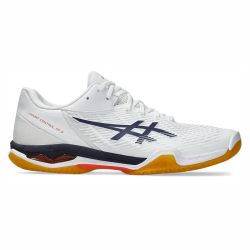 ASICS Court Control FF 3 Indoor Shoes (White/Indigo Fog)