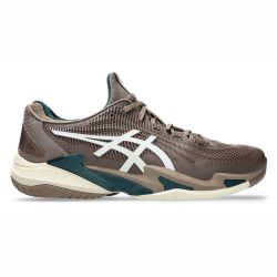 ASICS Court FF3 Tennis Shoes (Taupe Grey/White)