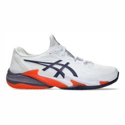 ASICS Court FF3 Tennis Shoes (White/Greyish Purple)
