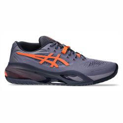 ASICS Gel-Resolution X Tennis Shoes (Grayish Purple/Nova Orange)
