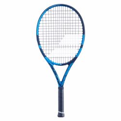 BABOLAT Pure Drive Junior 25 Tennis Racquet (Black/Blue, Strung)