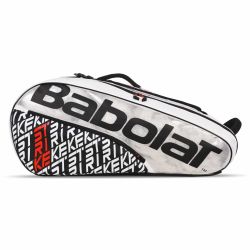 BABOLAT Pure Strike RH X12 Tenns Kit Bag (White/Red)