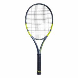 BABOLAT Pure Aero Gen 9 Tennis Racquet (Grey/Flue/Yellow, Unstrung)