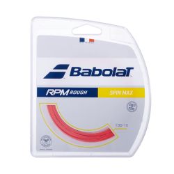 BABOLAT RPM Rough Tennis String (Red, Cut From Reel, (16 / 1.30mm)