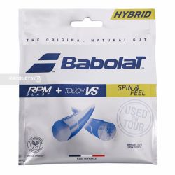 BABOLAT RPM Blast (17 / 1.25mm) + Touch VS (16 / 1.30mm) String Set