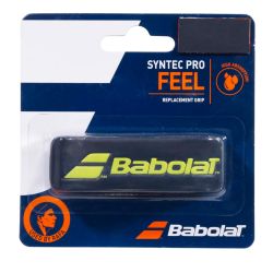 BABOLAT Syntec Pro Replacement Grip (Black/Yellow)