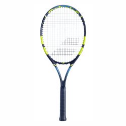 BABOLAT Voltage Tennis Racquet (Blue/Yellow, Strung)