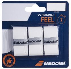 BABOLAT Vs Original Overgrip (3 Grip Pack White)