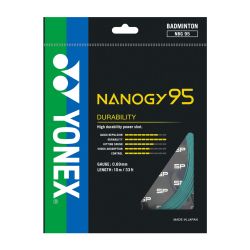 YONEX Nanogy 95 Badminton String (Blue/Green)