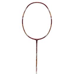 HUNDRED Flutter S Control Badminton Racquet (Unstrung, Red)