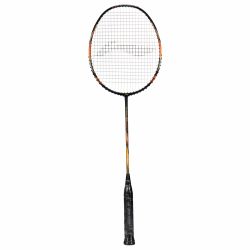 LI-NING G Force 5900 Superlite Badminton Racquet (Black-Gold, Unstrung)