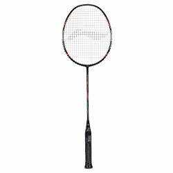 LI-NING G Force 5900 Superlite Badminton Racquet (Black/Cyan/Orange, Unstrung)