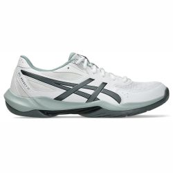 ASICS Gel Rocket 12 Wide (2E) Indoor Shoes (White/Steel Grey)