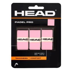 HEAD Padel Pro Over Grip (Pink, 3 pcs)