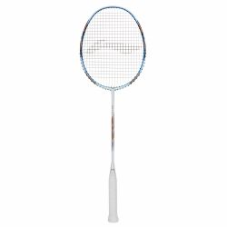 LI-NING Ignite 8 Badminton Racquet (Pearl White/Blue, Unstrung)