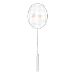LI-NING AX-FORCE 60 Badminton Racquet (White, Unstrung)