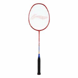 LI-NING G Force 3900 Superlite II Badminton Racquet (Red/Navy, Strung)