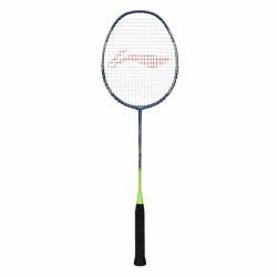 LI-NING G Force 3900 Superlite II Badminton Racquet (Navy/Green, Strung)