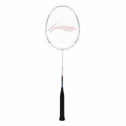 LI-NING G Force 3900 II Superlite Badminton Racquet (White/Black, Unstrung)