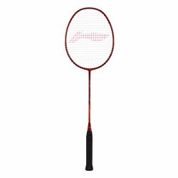 LI-NING G Force 5900 Superlite Badminton Racquet (Dark Red/Silver, Unstrung)