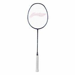 LI-NING Windstorm 76 Badminton Racquet (Navy/Grey/Silver, Unstrung)