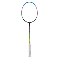LI-NING Windstorm 72 Badminton Racquet (Unstrung, Black/Blue)