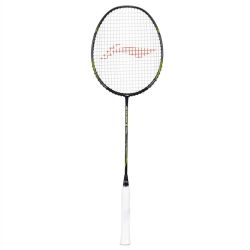 LI-NING 3D Calibar X Combat Badminton Racquet (Black/Lime, Unstrung)