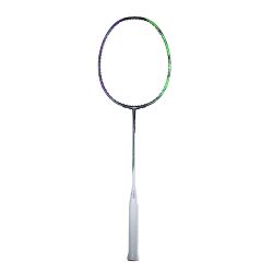 LI-NING Halbertec 9000 Badminton Racquet (Green/Purple, Unstrung)