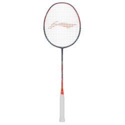LI-NING Wind Lite 800 II Badminton Racquet (Dark Grey/Red, Unstrung)