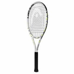 HEAD MX Spark Elite Tennis Racquet (Strung, White)