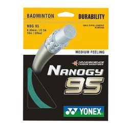 YONEX Nanogy 95 Badminton String (Blue/Green)