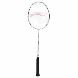 LI-NING G Force 5900 Superlite Badminton Racquet (White/Red/Black, Unstrung)