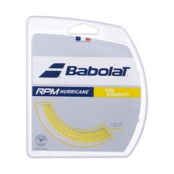 BABOLAT RPM Hurricane Tennis String Set (Yellow, 16 / 1.30mm)