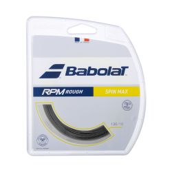 BABOLAT RPM Rough Tennis String Set (Dark Grey, 16 / 1.30mm)