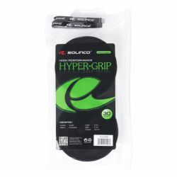 SOLINCO Hyper Overgrip (Black, 30 Pcs)