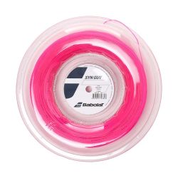 BABOLAT SYN Gut Tennis String Reel (16 / 1.30mm, Pink)