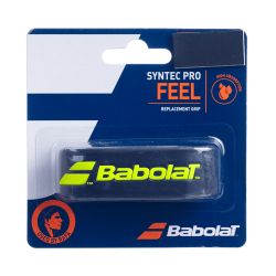 BABOLAT Syntec Pro Replacement Grip Black/Fluro Yellow