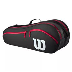 Wilson Advantage 6R Tennis Kit Bag (Black)