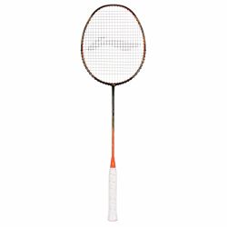 LI-NING Windstorm 76 Badminton Racquet (Black/Orange/Gold, Unstrung)