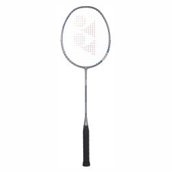 YONEX Astrox Attack 9 Badminton Racquet (Strung, Grey/Blue)