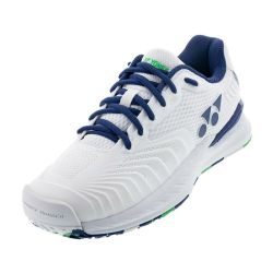 YONEX Eclipsion 4 Tennis Shoes (White/Aloe)