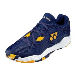 YONEX Fusionrev 5 Clay Tennis Shoes (Navy/Orange)