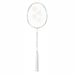 YONEX Nanoflare Nextage Badminton Racquet (Strung, White/Grey)